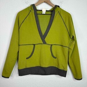 Acacia Sweatshirt Womens S‎ Green Long Sleeve Hooded Athleisure Casual Hoodie